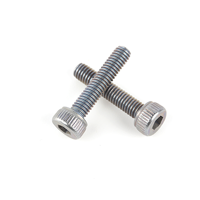 工業(yè)熊SCM435合金鋼12.9級藍(lán)色鋅鎳合金內(nèi)六角圓柱頭螺釘全牙滾花DIN912