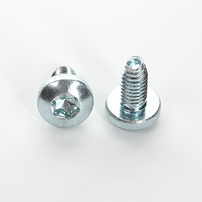 滲碳鋼藍(lán)白鋅內(nèi)六角花形盤(pán)頭三角鎖緊螺釘DIN7500(PE)