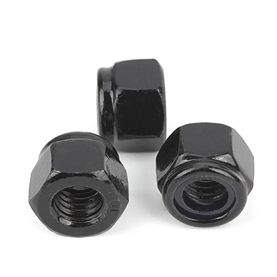 碳鋼10級(jí)黑鋅1型非金厘嵌件六角鎖緊螺母GB889.1